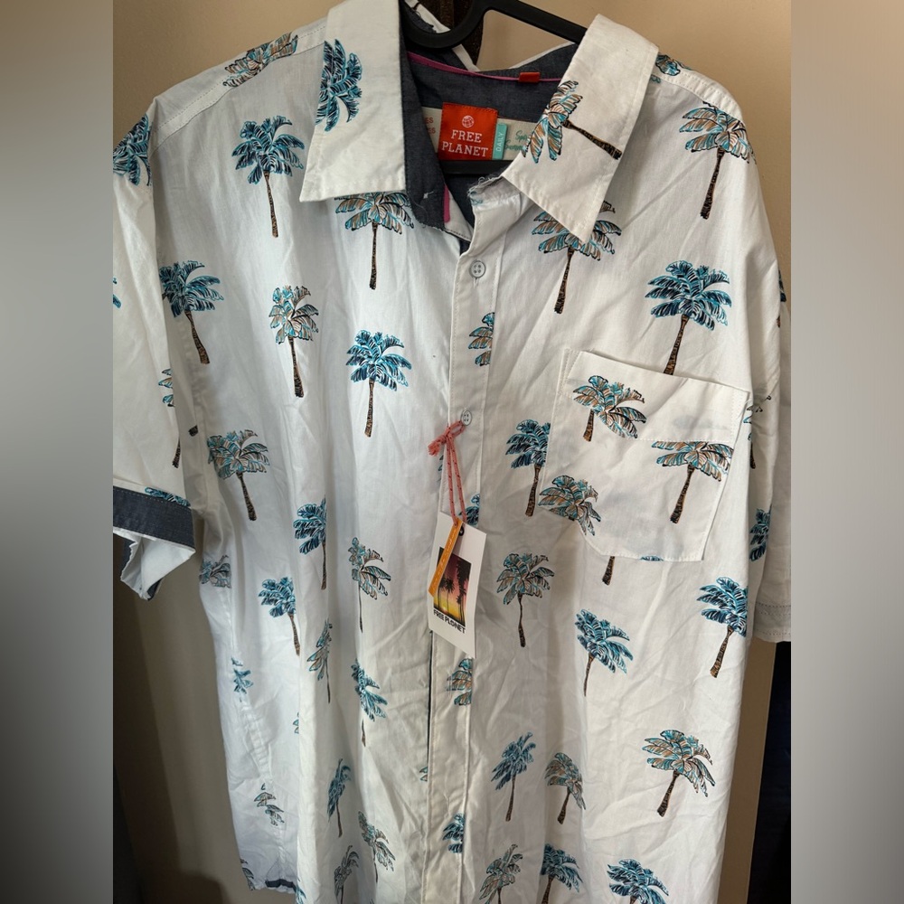Free planet dress shirt